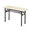 Mesa Dobrável Mesa de Conferência Mesa Longa Mesa de Treinamento Mesa de Jantar Simples Balcão Mesa de Manicure Mesa Retangular para Casa