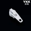Tirador de cremallera YKK, producto genuino, No. 3 tiradores de cremallera de nailon autoblocantes y no autoblocantes, varios estilos disponibles, venta al por mayor de accesorios para ropa