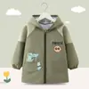 Roupa de exterior infantil, jaqueta de plumas, roupa de proteção, unissex, impermeável e resistente a manchas, adequada para pintura, para bebês e crianças mais velhas, roupa de inverno