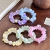 Elástico de Cabelo de Alta Qualidade em Estilo Francês para Mulheres, Scrunchie de Tecido Adulto Versátil para Moda, Elástico de Cabelo para Coque, Acessório de Cabelo