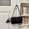 Bolso cruzado tejido para mujer 2026 nuevo, a la moda, de nicho, de alta gama, versátil, elegante, con diseño de bolso almohada de alta gama