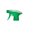 Pistola Pulverizadora Doble Cabeza Totalmente de Plástico Verde Hecha de Material PP es Adecuada para Limpiar Botellas, Agua de Uso General y Otras Botellas de Plástico