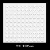 1,5cm Ano Novo glitter fonte palavra de bênção pequena DIY artesanal antigo acessórios de presilha de cabelo infantil material de decoração de laço