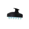 Escova de Shampoo de Silicone Escova Massageadora Ferramenta para Lavar Cabelo de Adulto Pente de Shampoo Escova para Cabeça Coçador Anti-Coceira para Couro Cabeludo