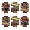 Letrero de Madera de Halloween de Amazon con Lema para Césped Exterior, Señal de Espantapájaros Zombie, Decoración para Fiesta en el Jardín
