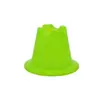 Corpo do Marcador PE Boca de Flor Estaca para Patins de Gelo Pista de Obstáculos Colorida Vazada Patins de Gelo Patins Inline Cone Marcador de Treinamento
