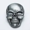 Hebilla de Cinturón Grande Aleación Cabeza de Fantasma Pesada Calavera Hebilla de Pantalón Halloween Personalizada Hebilla de Cinturón de Tamaño Completo