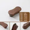 Manijas de Madera de Nogal, Gabinetes de Cajones de Madera Maciza, Puertas de Gabinete de Madera, Manijas de Armario de Madera Natural, Gabinetes de Madera, Minimalista Estilo Japonés