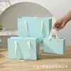 Caja de Cajón Spot Azul Claro Grande, Caja de Empaque de Perfume de Emulsión Acuosa, Caja Vacía, Caja de Regalo para Cosméticos Bufanda Lencería