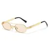 Nuevas Gafas de Sol Retro de Doble Puente de Moda para Hombre Gafas de Sol Metálicas Sensación de Alta Gama Estilo para Mujer para Fotos Gafas de Sol con Protección Solar