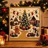 Kit de Arte de Pintura de Diamantes Cruzados 5D de Navidad con Perlas Pintura de Perlas Hecho a Mano DIY