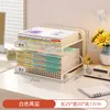 Apoios de Livro Estante de Mesa Armazenamento de Livros para Estudantes Rack de Armazenamento de Mesa Prateleira de Armazenamento para Mesa de Escritório Classificação por Assunto