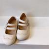Zapatos Mary Jane Retro de Boca Baja para Niños Zapatos de Cuero para Niños Zapatos de Princesa para Niñas Zapatos Individuales Pequeños Zapatos de Bebé Suela Suave Primavera