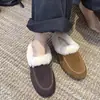 Retro Coreano ~ Chanclas de Suela Gruesa Cerradas Otoño/Invierno 2026 Nuevas Ropa Exterior de Piel Suave Versátil Zapatos de Piel Birkenstock