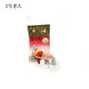 2025 Regalo de Navidad de Última Hora para Personas Mayores Calcetines Pequeños Regalo Pequeño de Navidad Bolsa de Regalo Calcetines de Navidad Estampados Bolsa de Regalo