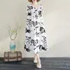 Camisola de Algodão e Seda para Mãe, Tamanho Grande, Caimento Solto, Vestido de Viscose para Meia-Idade e Idosos, Manga Curta com Bolsos, Roupa de Casa