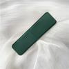 Adesivo traseiro de cor sólida simples Suporte para celular Suporte dobrável criativo preguiçoso para desktop Suporte push-pull Anel de dedo para celular DIY
