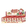 Deseo de Navidad Duende de Cristal Frijolito Piedra de Cristal Caja Sorpresa Figura de Juguete de Moda Decoración de Escritorio Nochebuena Regalo de Navidad