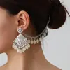 Venta Directa de Fábrica Transfronterizos Ecológicos Pendientes de Estilo Étnico Bohemio Europeo y Americano con Cadenas para Orejas y Colgantes, Modernos Accesorios para Orejas de Estilo Étnico Exótico