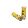 Latas de Papel Personalizadas, Envase de Papel Kraft Sellado con Papel de Aluminio Fácil de Romper para Papas Fritas, Nueces, Arroz Crujiente, Semillas de Melón, Empaque de Lata de Papel Personalizado