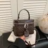 2026 Nueva Bolso de Caja de Mano de Moda Simple, Bolso Cruzado de Color Sólido Casual de Alto Valor para el Trabajo