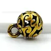 Botón Metálico de Bronce Estilo Chino Bola Sólida Hueca Retro Camisa Hanfu Estilo Nacional Cheongsam Ropa Hebilla Decorativa
