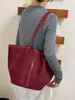 Bolso tote para mujer, bolso de mano casual vintage nuevo 2026, bolso de hombro de terciopelo para ir al trabajo, otoño, gran capacidad, diseño simple