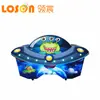 Videojuego de Hockey de Mesa Ciudad Entretenimiento Máquina de Juegos Comercial de Monedas Niños Hockey de Aire Alienígena Hockey Curvo