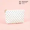 Bolso de maquillaje de moda con forma de corazón, bolsa portátil para guardar artículos de tocador de viaje, lindo neceser para lápiz labial y cuidado de la piel