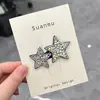 Clip para el Cabello de Poni con Pedrería Modelo Nuevo 2026, Pasador Exquisito de Gama Alta, Clip de Cabello Brillante de Pedrería a la Moda para Mujer, Pinza Lateral
