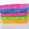 Toallas de limpieza para el hogar, doble capa de felpa de coral engrosada, absorbentes, dejan marcas de agua al trapear los pisos.