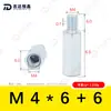 Venta al por mayor del fabricante Espárrago Hexagonal de Hilo Único Acero al Carbono Galvanizado Zinc Blanco Columna de Soporte de Aislamiento Macho-Hembra Hexagonal Columna Hexagonal M3-M8