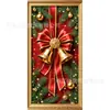 Cortinas para Puerta de Navidad, Banderas para Puerta, Cajas de Regalo, Decoraciones para Interiores y Exteriores, Banderas para Eventos Festivos, Envío Transfronterizo