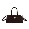 Bolsas Super Quentes Populares Deste Ano para Mulheres 2025 Inverno Nova Retro Elegante Versátil Estilo Estrangeiro Bolsa de Ombro Único Transversal
