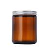 Vaso de Vidrio para Vela Aromática Color Té con Aroma Suave como la Seda Transparente Copa para Vela de Aromaterapia con Tapa Portavelas de Vidrio para Velas de Colores
