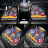 Alfombrillas de Coche de Dibujos Animados Transfronterizas, Universales para Múltiples Modelos de Coche, Decoración de Coche, Terciopelo de Cristal, Antideslizantes, Resistentes a la Suciedad y de Fácil Cuidado