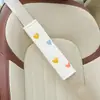 Protetor de Cinto de Segurança Azul Chuva para Carro Fofo Protetor de Cinto de Segurança de Carro Anti-Estrangulamento Infantil Protetor de Ombro Decorativo para Carro