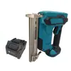Pistola de clavos recta sin cable recargable con batería de litio, grapadora, multifuncional, grado industrial, para carpintería, hogar