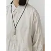 Camisa de rayas de otoño para hombre, estilo coreano moderna casual versátil de manga larga, camisa jacket holgada elegante de moda ins estilo Hong Kong