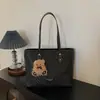 Bolso de mano estilo coreano para mujer, nuevo modelo 2026, bolso tote casual de gran capacidad, bolso de hombro/axila a la moda