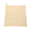 Toalla Cuadrada de Yute para Baño Toalla de Baño Verde Estropajo de Ramio Toalla de Mano Toalla de Baño de Sisal Toalla de Limpieza de Algodón Lino Estropajo de Malla para Baño