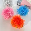 Elásticos de Cabelo Infantis, Elásticos para Coques, Borrachinhas que Não Danificam o Cabelo, Acessórios para Penteados de Performance com Flores, Alta Elasticidade Cuidados com o Cabelo