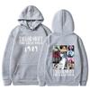 2025 Cantante Europeo y Americano Taylor Nueva Moda Taylor Swift Sudadera con Capucha Unisex Estampada Simple Europea y Americana