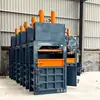 Compactadora Hidráulica Semiautomática Vertical para Residuos de Cartón, Botellas de Bebida y Metal