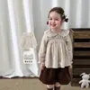 Novedades el 31.08) Camisas para niñas, nuevas camisetas de manga larga para niños otoño 2026, tops, ropa para bebé niña