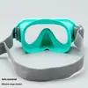Conjunto de Óculos de Mergulho e Snorkel Infantil, Máscara de Mergulho, Faixa de Cabeça Elástica Europeia e Americana Transfronteiriça, Máscara de Snorkel Novo Modelo