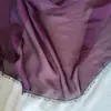 Tela de Gasa Color Fantasía Color Sólido Catiónico Cambia de Color Semitransparente Forro de Vestido de Traje Antiguo Hanfu Pañuelo Chal Verano