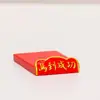 Shishi Ruyi Base Vermelha Decoração Enfeites Artesanato em Resina Sucesso Imediato Suporte para Celular Base Acessórios