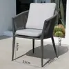 Cadeira de Rattan com Encosto Único para Loja de Chá com Leite, Cadeira de Rattan Natural para Varanda, Cadeira de Jantar, Banqueta, Cadeira de Rattan para Pátio de Lazer, Cadeira Externa