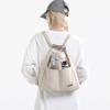 Bolso bandolera de alta gama de nicho, mochila multifuncional de doble propósito para hombre, bolso de hombro moderno y de moda para ir al trabajo, mochila para niña